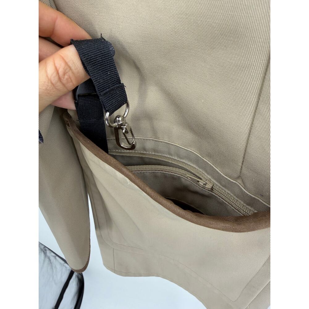 National Geographic Field Jacket Mens L Khaki Travel Safari Multi Pocket Blazer - Picture 7 of 16